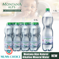 Montana Alps Natural Alkaline Mineral Water pH8.0 500ML / 1.5L Jitta