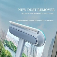 B2U 4IN1 Windows Scrapper Scrap Glass Mirror Sofa Fabric Cleaning Brushes