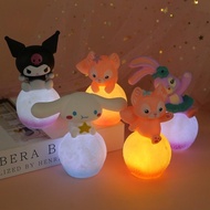 Lampu Malam, Tokoh Anime Sanrio, Kuromi, Kawaii, Hello Kitty, Cinnamon Kitty, Melodi, Lampu Bilik Ti