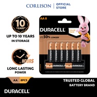 Duracell Alkaline AA Batteries, pack of 8