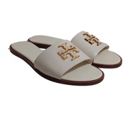 TORY BURCH EVERLY SLIDE,NEW IVORY/NEW IVORY, 82637-164 (STB583)