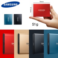 SAMSUNG Portable SSD T5 500GB 1TB USB3.1 External Solid State Drives for Laptop