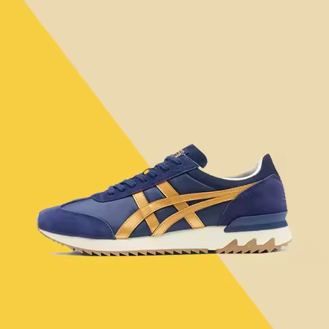Onitsuka Tiger California 78 EX Non-Slip, Durable, Lightweight Low-Top Running Shoes (Unisex) in Nav