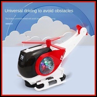 Universal propeller fighter electronic airplane helicopter toy 360 spin with 4D lights