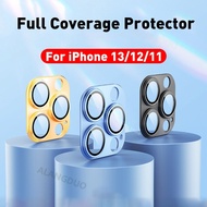 【cw】 Full Cover Camera Lens Protector on For iPhone 13 14 Pro Max 12 Mini Tempered Glass For iPhone 11 Pro Max Metal Camera Protector * hot