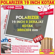 Polaris Polarizer Lcd 19 inch 0 derajat 380x304mm polarized 19inc kotak