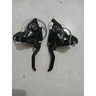 Handle Shifter Brake Set 3 x 7 Speed Bicycle Gear Shifter