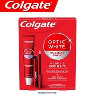 Colgate Optic White Holiday Pack เซ็ตทำความสะอาดฟัน
