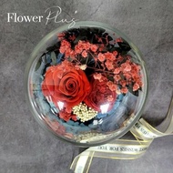 【Flower Plus】 一生一世珍貴寶石｜永生花玻璃罩