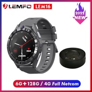 LEMFO LEM16 Sports Smart Watch Men 1.6” 6G 128G Full-touch Screen 4G Full Nom Dual Chip Fitness Health Monitor Smartwatc