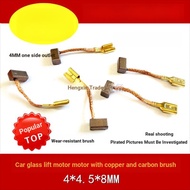 B. b. Suitable for Toyota Corolla Car Glass Lift Motor Carbon Brush 4 * 4.5 * 8 Side Socket with Cop