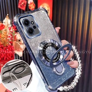 Case for Redmi note 12 PRO 5G 12 4G POCO X5 5G phone case U-shaped wireless charging bracket four co