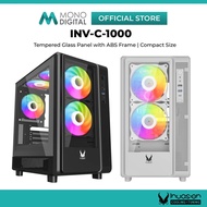 INVASION C-1000 M-ATX DESKTOP CASING / CASE WITH HIGH AIRFLOW / COMPACT SIZE - MATX - C1000 - CASE O