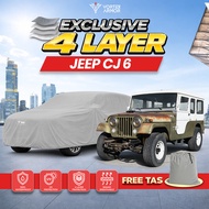 Jeep CJ6 Exclusive 3 & 4 Car Covers – Waterproof, Anti-UV, Outdoor