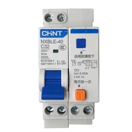 ✹CHINT NXBLE-40 1P+N RCBO 6A 10A 16A 20A 25A 32A 40A 230V 50/ Earth Leakage Circuit Breakers Leakage Protection