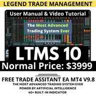 LTMS V10 EA MT4 UNLIMITED Legend Trade Management System with presets