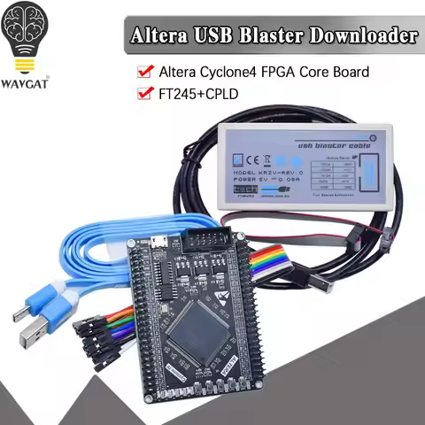 FT245+CPLD USB Blaster Download Cable FPGA / CPLD Downloader Altera High Speed Download Cable USB Ty