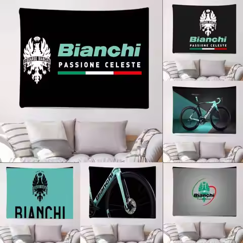 B-Bianchi Logo Flag Flags Room Decor Outdoor Decors Personalized Items Flags For Bedrooms Home Tapes