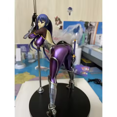 In Stock Anime Taimanin Yukikaze 2 Akiyama Rinko 1/7 Pole Dance Ver Action Figures Hentai Collection