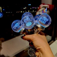 Kpop Idol GISELLE WINTER NINGNING KARINA Mini Lightstick Key Ring Glow Stick Keychains for Likes People Gift