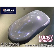 AIKKA AK8669 NARDO GREY MLC PURPLE *** LUCKY CRYSTAL SPECIAL EFFECT 2K PAINT