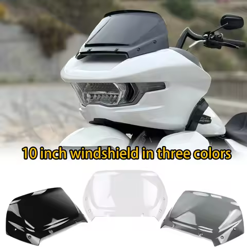 10 Inch Windshield For Harley Touring CVO Road Glide ST FLTRXSE 2023-2024 | Motorcycle Windscreen Wi