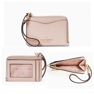 Dompet KS Leila small card holder wristlet rose smoke sz 11x8cm