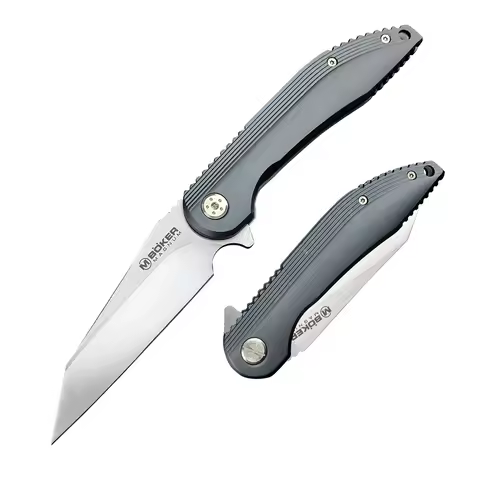 Pocket Knife Boker D2 Bearing Folding Knife 440C Blade Aluminum Alloy Handles Outdoor Tactical Knife