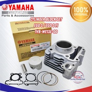 YAMAHA EGO S FI CYLINDER BLOCK SET KIT 1VB-WE13E-00 BLOK WITH GASKET PISTON RINGS 100% ORIGINAL