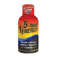 Living Essentials 5 Hour Energy Supplements, Berry, 12 Count Living Essentials 5 Hour Energy Supplem
