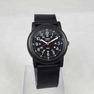 [二手] Timex SR626SW vintage 軍事風 古著 復古黑色  camper 手錶