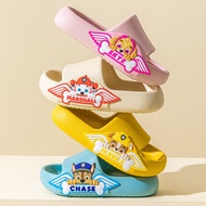 Kids Slide Sandal Boy and Girl Anti-slip Slippers Nickelodeon PAW Patrol Cartoon Homewear Shoes, Chase, Skye