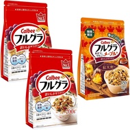 [Frugra] Calbee Frugra Original, Sweet and Apple Maple, 2 Flavors Assorted, 3 Bags Total