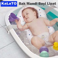 Transfiguration Folding Baby Bathtub Foldable Silicone Bathtub Folding Baby portable Baby Bathtub/portable Baby Bath Tub Can Be Folded And Practical And Easy To Store Doesn't Take Up Too Much space