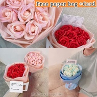 Soap flower bouquet  BUNGA SABUN  Rose Soap Flower Gift Birthday Deco gf Gift