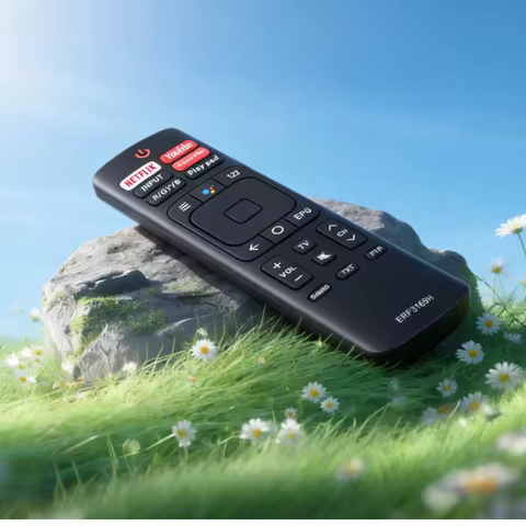 ERF3I69H Replaced Voice Remote Commander fit for Sharp/Hisense Android 4K Smart TV ERF3B69 ERF3A69S 