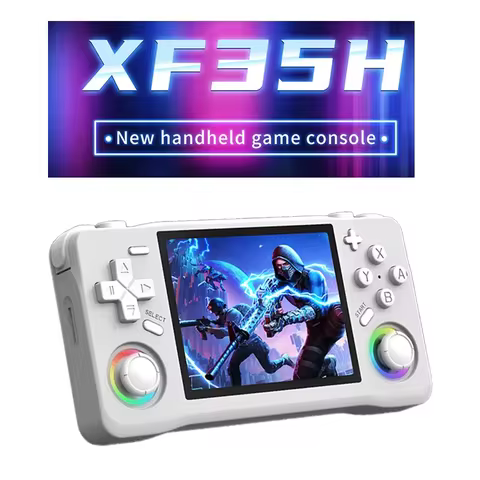 ABUO-RF35H Handheld Retro Video Game Console 22000+ Games 3.5 Inch IPS Screen Wifi Support For 30+ E