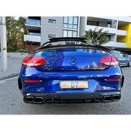 Mercedes W205 Coupe FD Spoiler Carbon