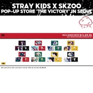 STRAY KIDS X SKZOO POP-UP STORE 'THE VICTORY' IN SEOUL (POSTCARD &amp; ENVELOPE SET)