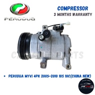 ✅3 Month Warranty✅ Perodua Myvi 1.3 (2005’-2010’) • Air Cond Compressor With Pulley • China New (SWJ