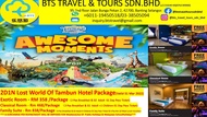 2D1N Lost World of Tambun Hotel Package(Room + Breakfast + 01 Day Pass Theme Park Ticket)