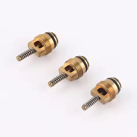 10pcs M10 A/C Valve Core Fitting MT0065 15-75236 For Ford Universal Air Condition System Valves Bras
