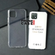 CLEAR CASE 2.0MM CASEBENING TRANSPARENT OPPO A16K OPPO A16E CH-01