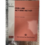 CIVIL LAW ACT 1956 (USED)