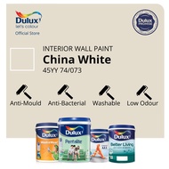 Dulux Wall/Door/Wood Paint - China White (45YY 74/073) (Ambiance All/Pentalite/Wash &amp; Wear/Better Living)