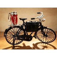 Vintage Bicycle With Ordinary Flame Gas Lighter