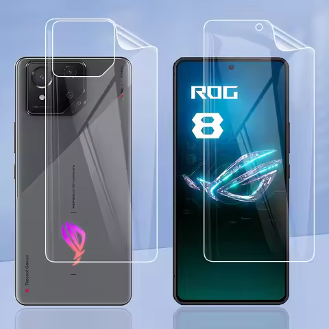 For Asus ROG Phone 8 ROG8 Phone8 Pro 8Pro 5G Clear TPU / Matte Anti-Fingerprints Hydrogel Full Cover