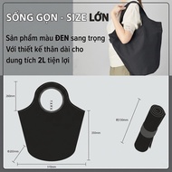 MOTTERU Premium Foldable Canvas Bag - Business Event Gift, SDGs Green Life Campaign, Japanese Style