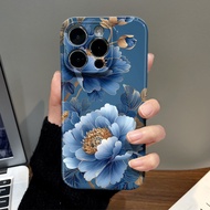 Hard Case Iphone 11 Case Iphone Xr Iphone 6s Casing Iphone 13 Iphone 6 Plus 7 8 Plus Xr Case 12 13pro 14promax Casing Iphone 14 PRO max Soft Case Iphone 11 PRO Blooming Flowers And Wealth