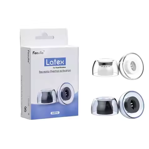 Latex H370 TWS Eartips Cover Ear Cap Tips for Samsung Budspro Huawei Freebuds4i Oppo Encox Redmi Bud